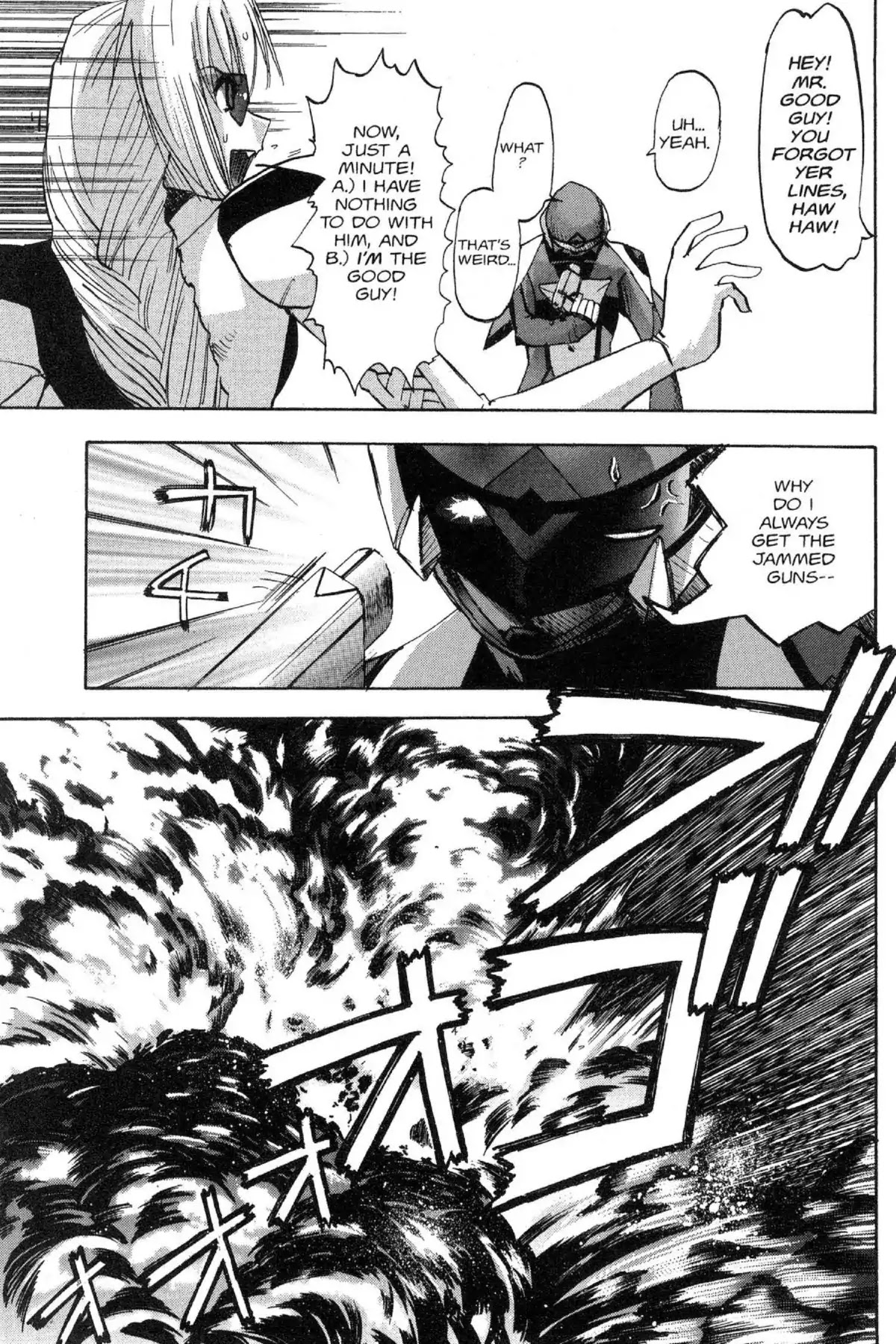 Excel Saga Chapter 9.5 page 43 - Vol.9 Mission 5: We Will Find Each Other Again If We Return to That Town