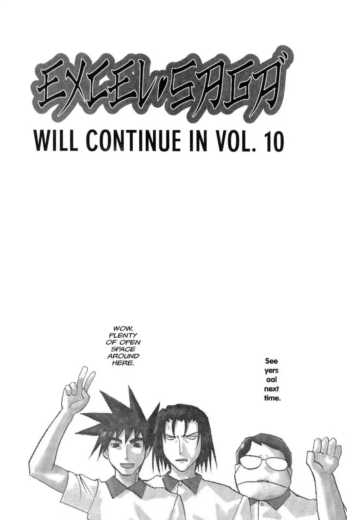 Excel Saga Chapter 9.5 page 58 - Vol.9 Mission 5: We Will Find Each Other Again If We Return to That Town