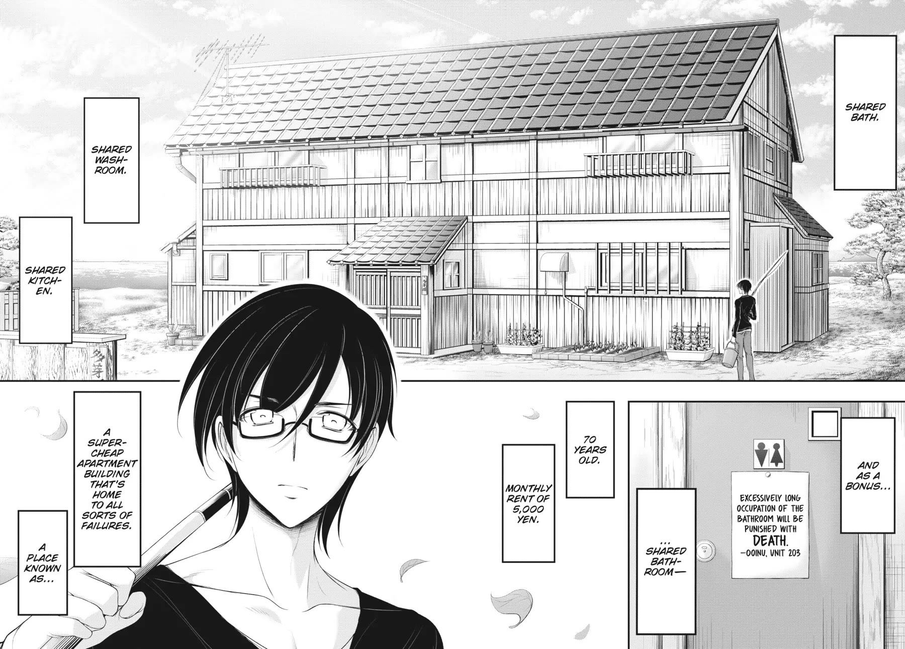 Excellent Property, Rejects for Residents: Baths, Lavatories, and Angels Are Communal Chapter 1 page 10 - Chapter 1
