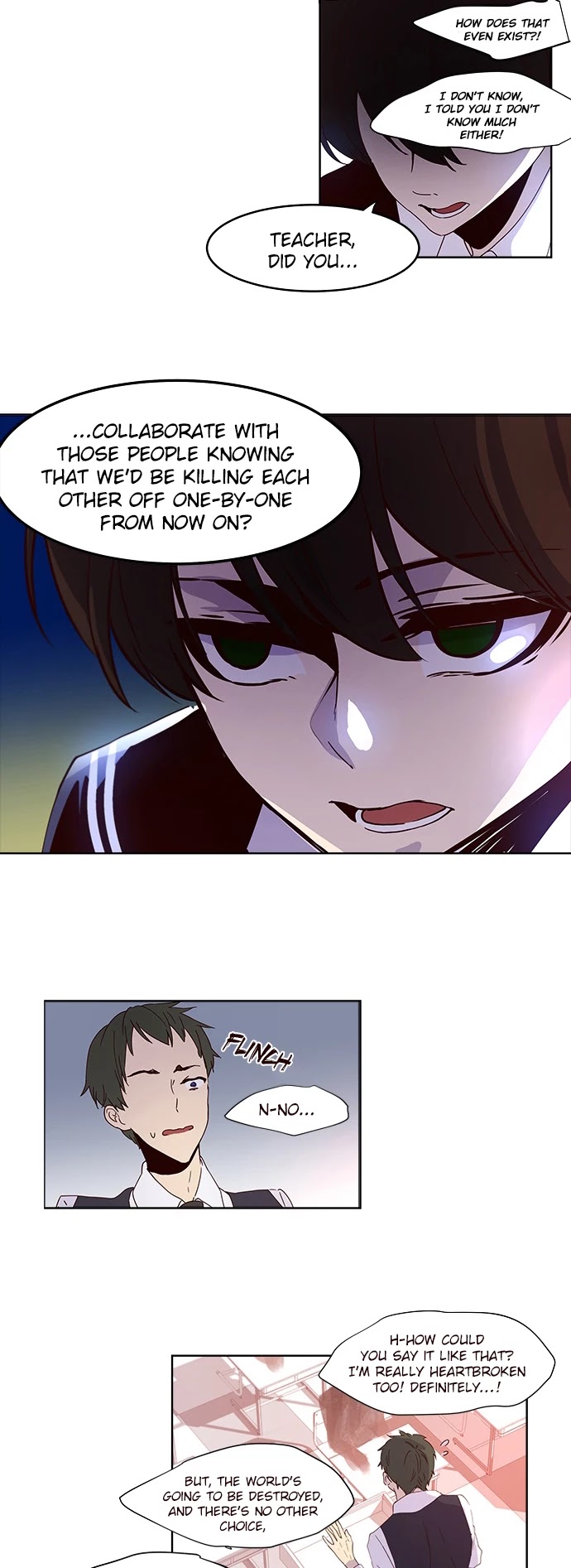 Excuse Me, But The World Will Be Gone For A While Chapter 6 page 14 - Chapter 6: Why are you being like this to us?
