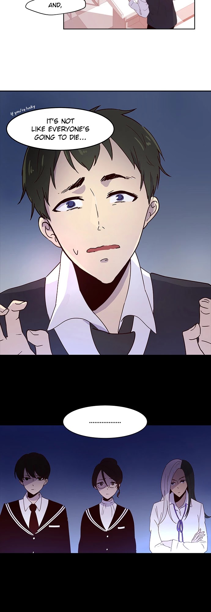 Excuse Me, But The World Will Be Gone For A While Chapter 6 page 15 - Chapter 6: Why are you being like this to us?