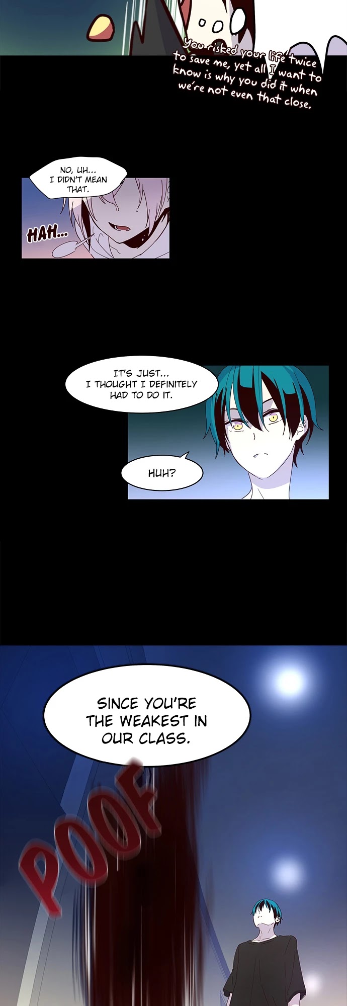 Excuse Me, But The World Will Be Gone For A While Chapter 6 page 8 - Chapter 6: Why are you being like this to us?