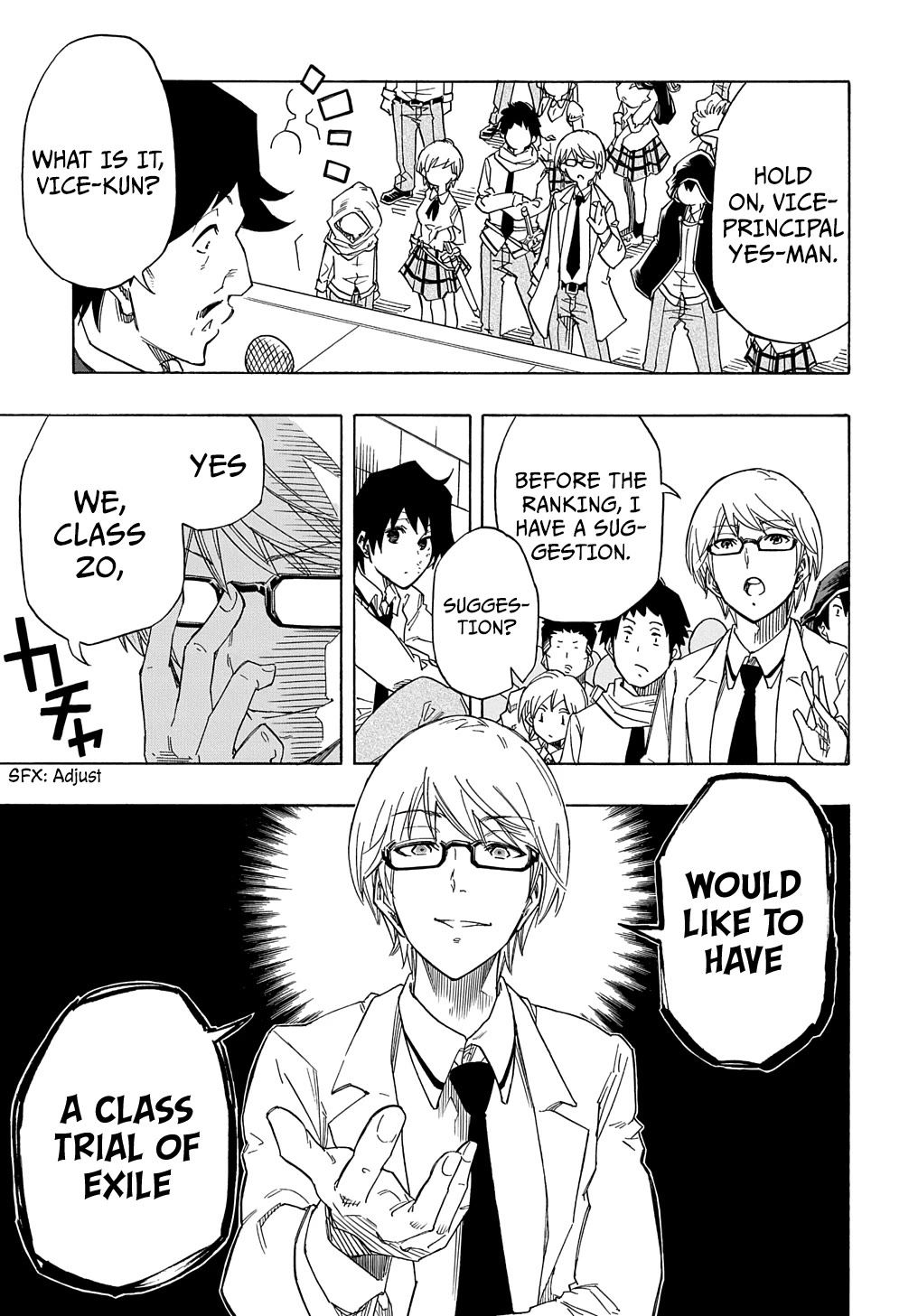 Exiled in a Class Trial for Poor Dexterity Chapter 1 page 14 - Chapter 1