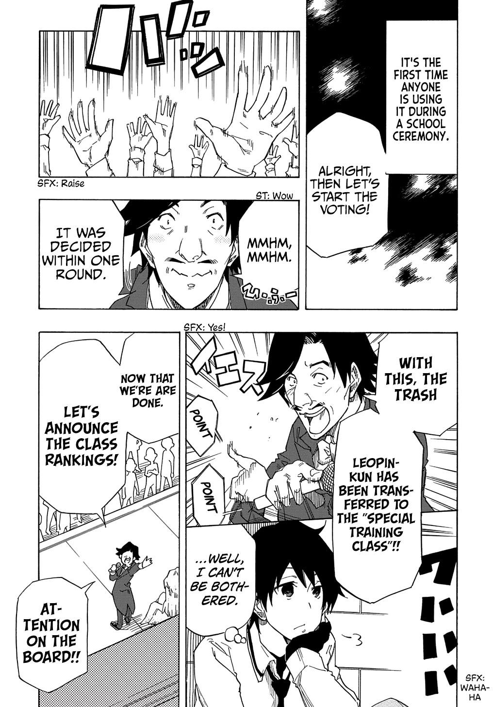 Exiled in a Class Trial for Poor Dexterity Chapter 1 page 16 - Chapter 1