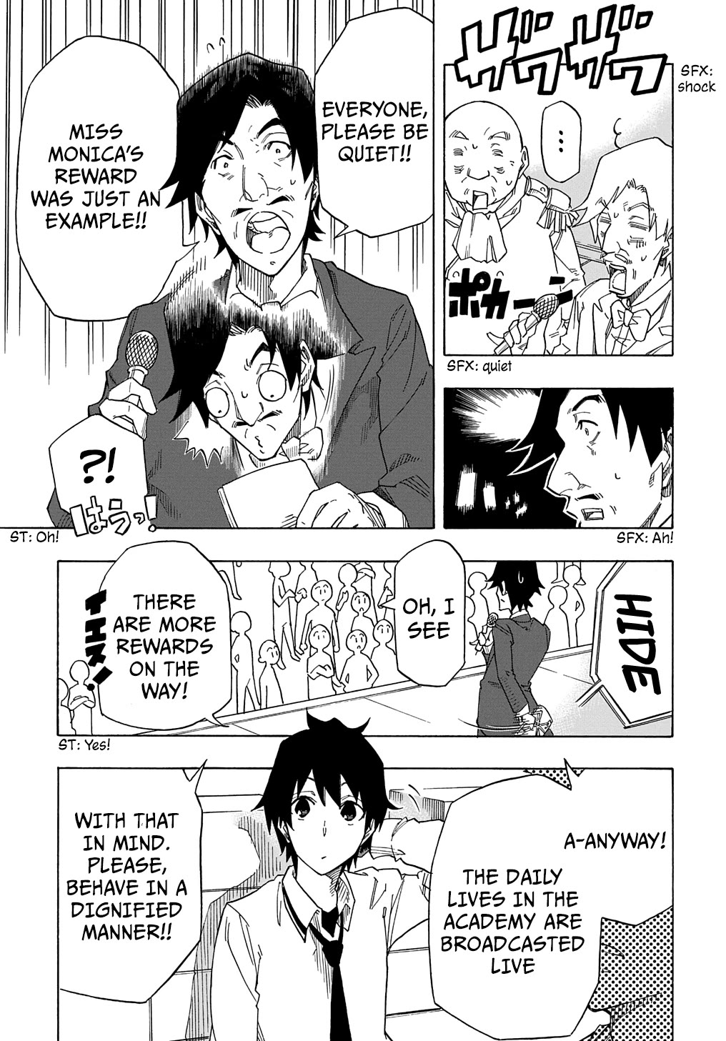 Exiled in a Class Trial for Poor Dexterity Chapter 1 page 28 - Chapter 1