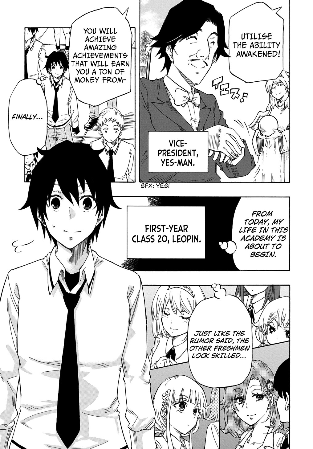Exiled in a Class Trial for Poor Dexterity Chapter 1 page 4 - Chapter 1