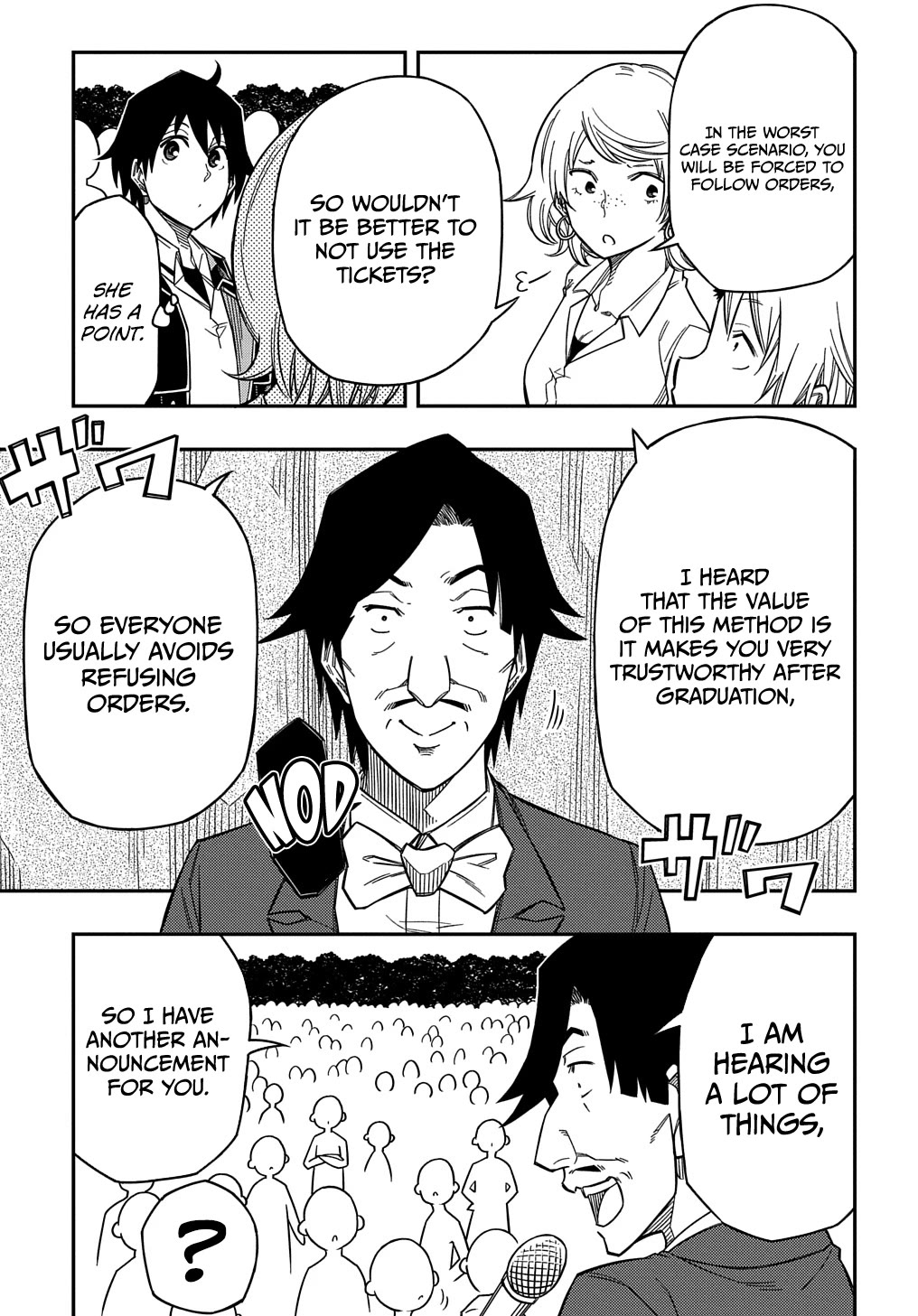 Exiled in a Class Trial for Poor Dexterity Chapter 22 page 8 - Chapter 22