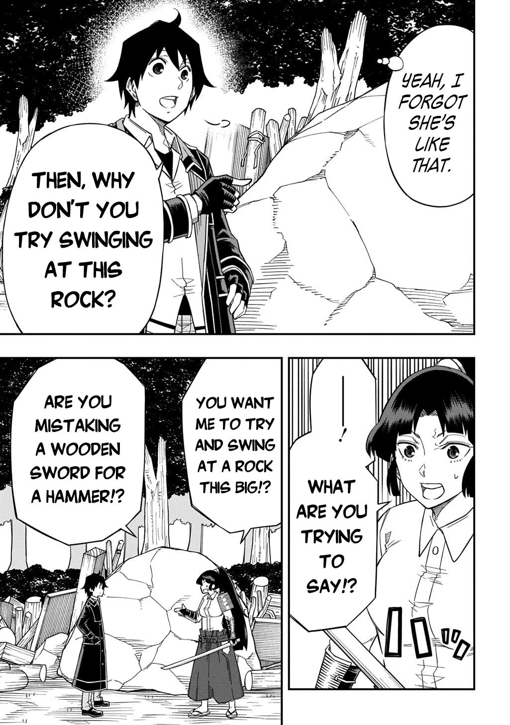 Exiled in a Class Trial for Poor Dexterity Chapter 27.2 page 3 - Chapter 27.2: The Servant's Way (Part 2)