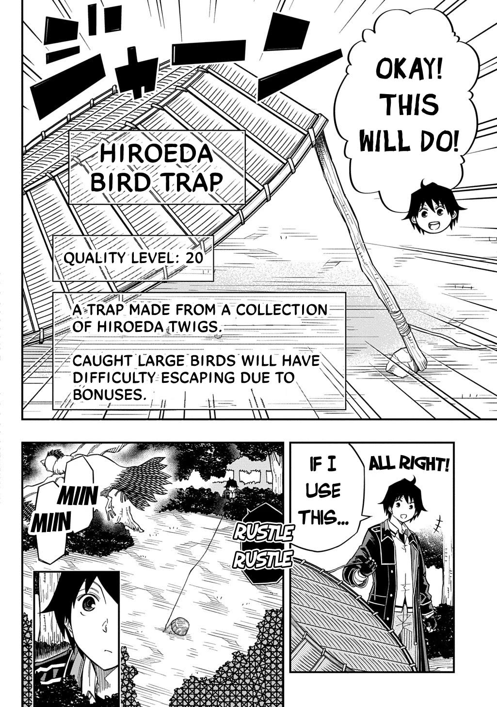 Exiled in a Class Trial for Poor Dexterity Chapter 29 page 11 - Chapter 29: If You Want to Tame, Go Through the Forest Boss!