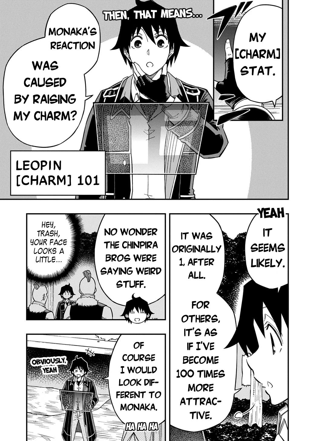 Exiled in a Class Trial for Poor Dexterity Chapter 32 page 10 - Chapter 32: Monaka's Emotions and a Saint's Feelings