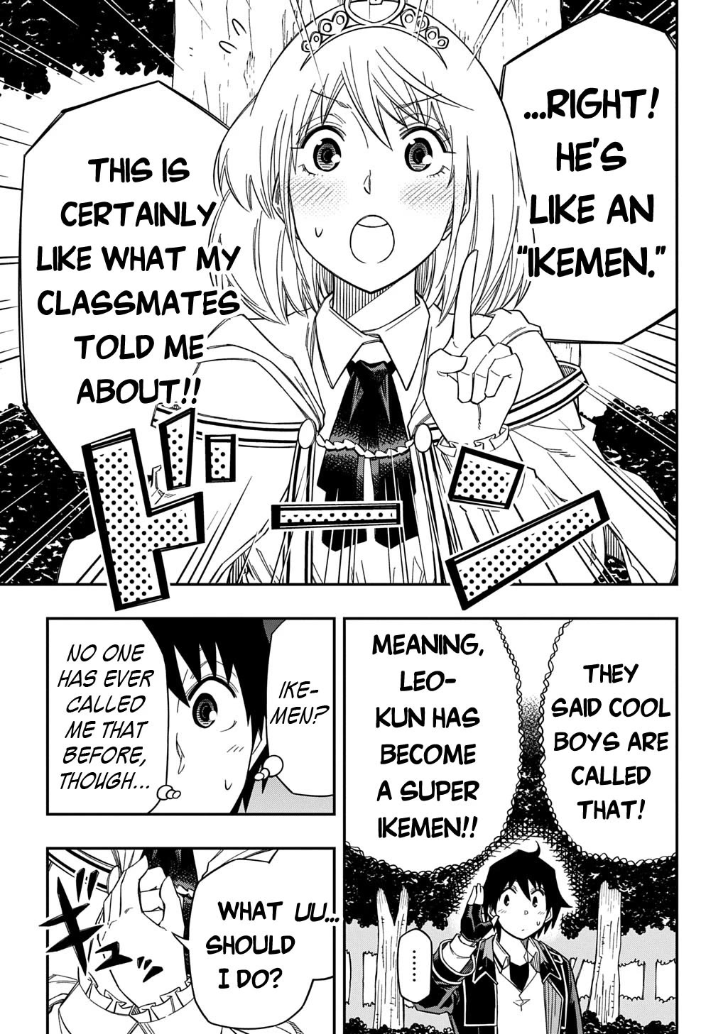 Exiled in a Class Trial for Poor Dexterity Chapter 32 page 8 - Chapter 32: Monaka's Emotions and a Saint's Feelings