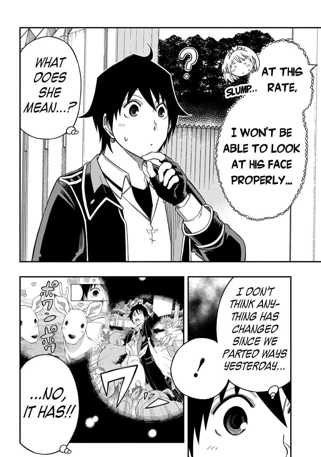 Exiled in a Class Trial for Poor Dexterity Chapter 32 page 9 - Chapter 32: Monaka's Emotions and a Saint's Feelings