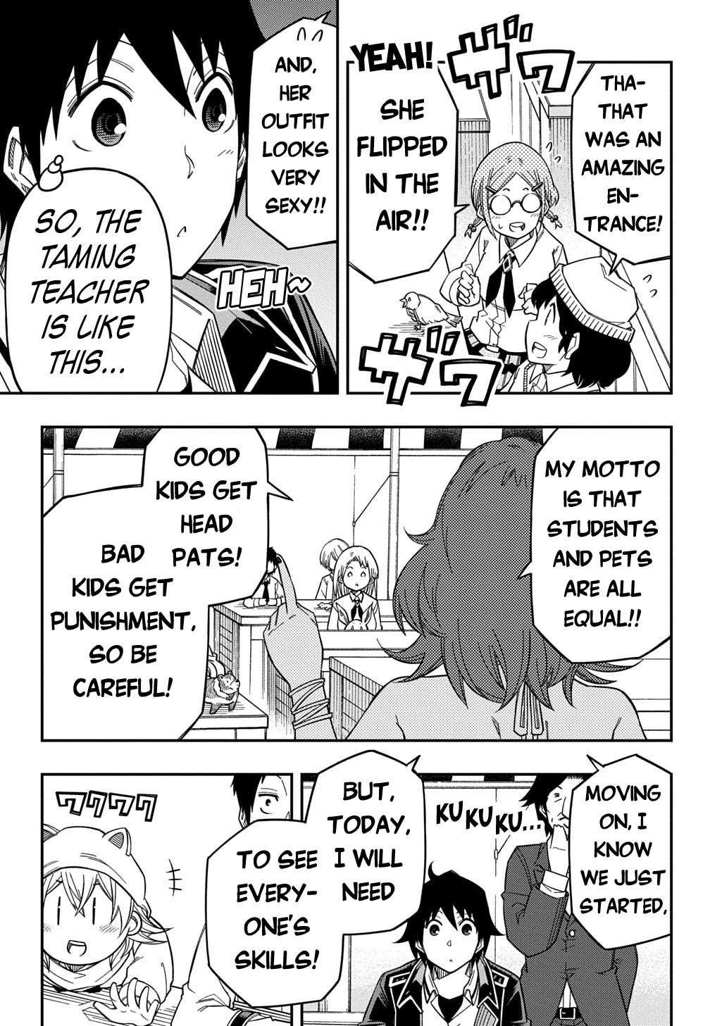 Exiled in a Class Trial for Poor Dexterity Chapter 33 page 30 - Chapter 33: Learn with Excitement in the Tamer Class!