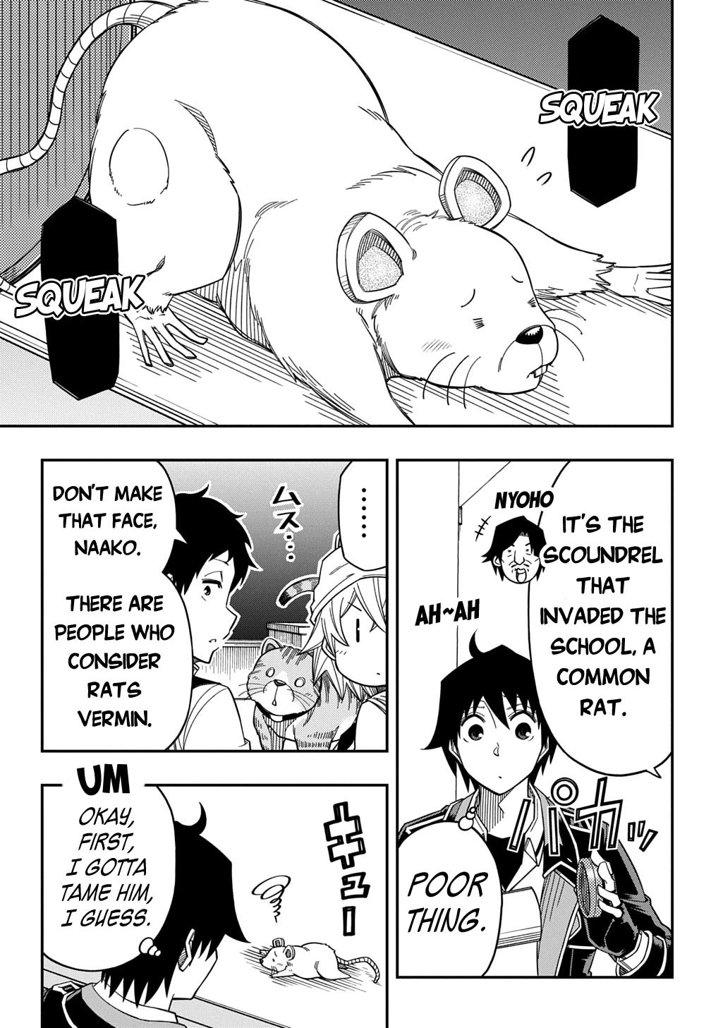 Exiled in a Class Trial for Poor Dexterity Chapter 34 page 10 - Chapter 34: Sudden Pet Battle
