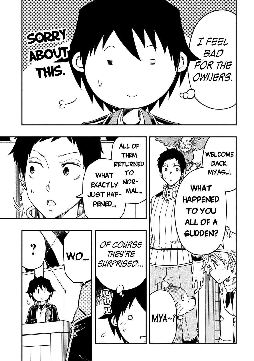 Exiled in a Class Trial for Poor Dexterity Chapter 34 page 17 - Chapter 34: Sudden Pet Battle