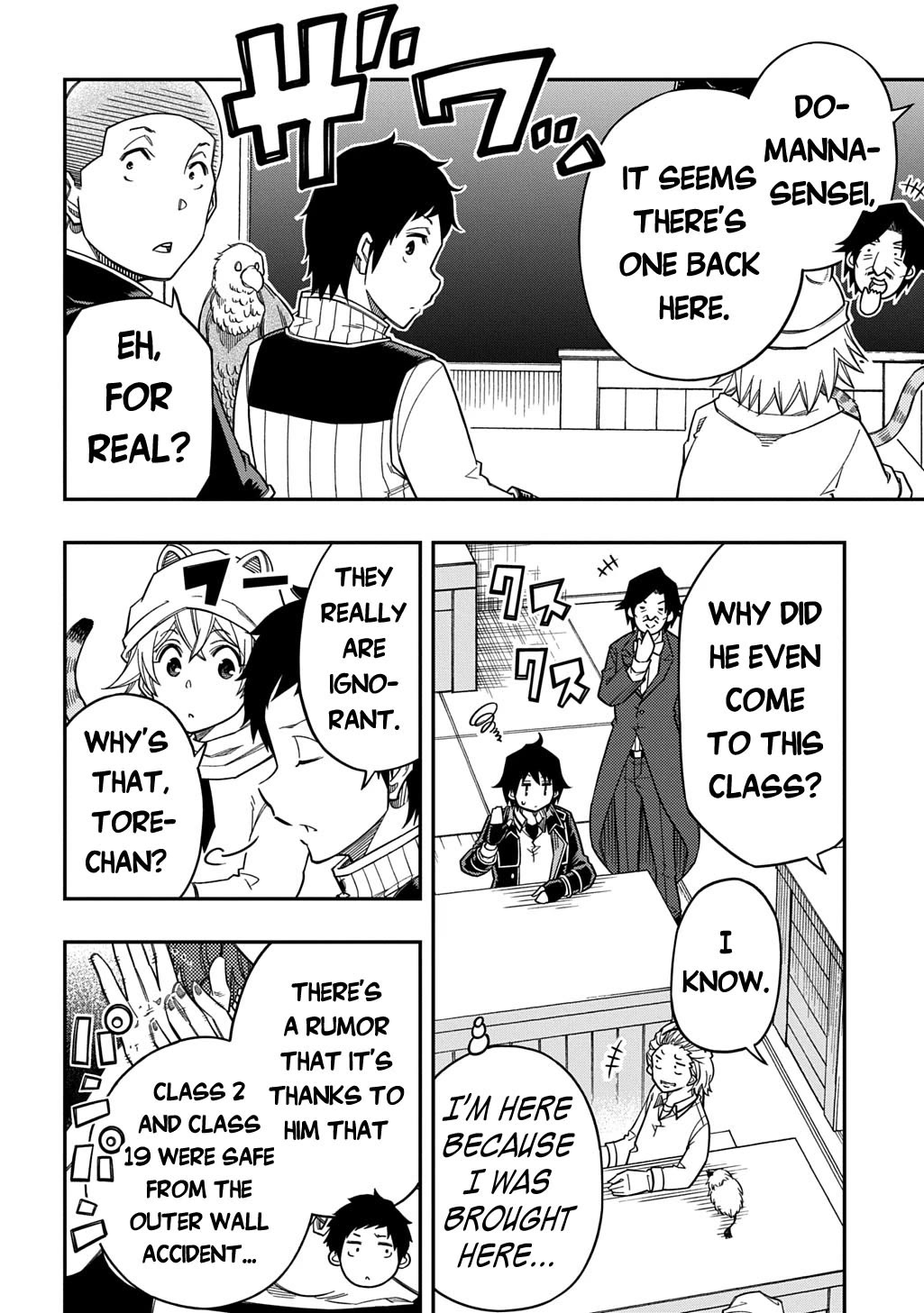 Exiled in a Class Trial for Poor Dexterity Chapter 34 page 5 - Chapter 34: Sudden Pet Battle