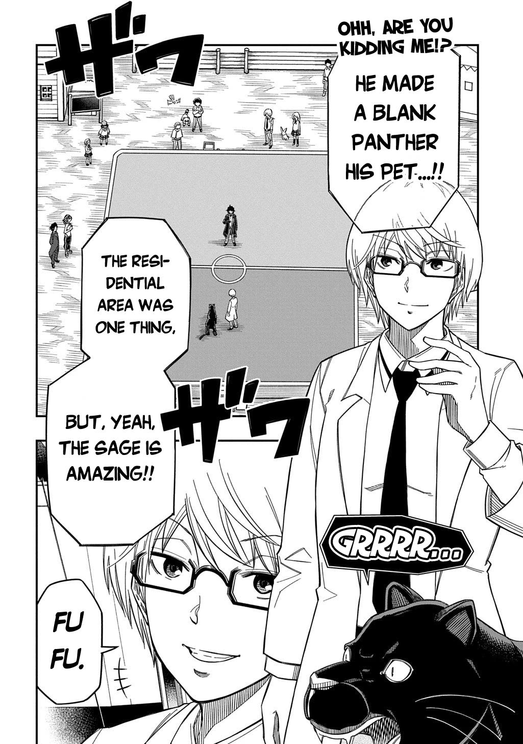 Exiled in a Class Trial for Poor Dexterity Chapter 35 page 3 - Chapter 35: The Forest Boss is Summoned and Appears!