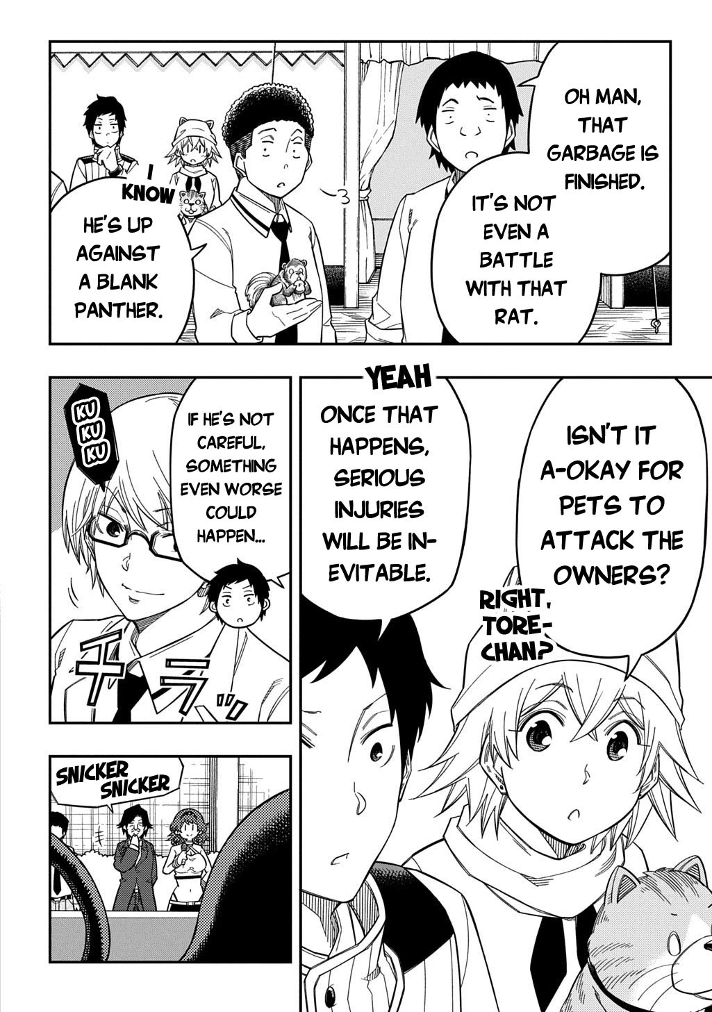 Exiled in a Class Trial for Poor Dexterity Chapter 35 page 5 - Chapter 35: The Forest Boss is Summoned and Appears!