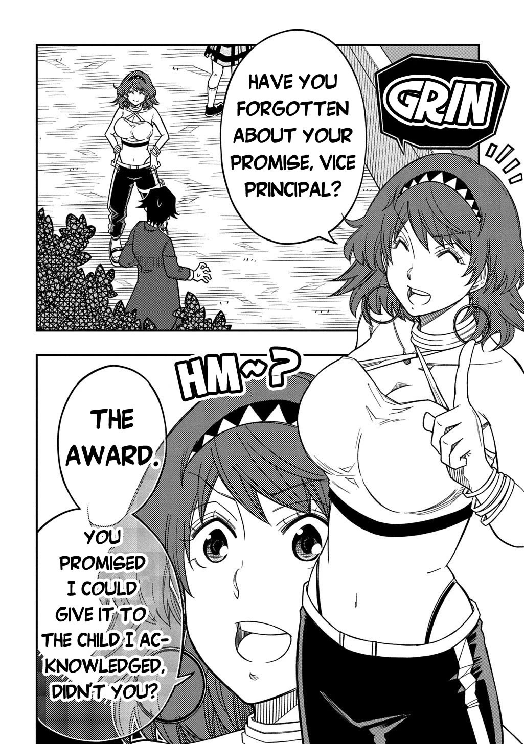 Exiled in a Class Trial for Poor Dexterity Chapter 37 page 3 - Chapter 37: That's What You Get, Scummy Vice Principal