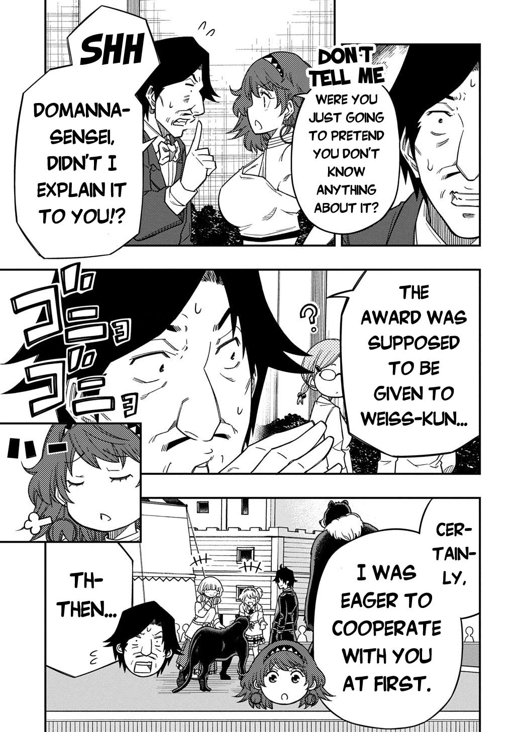 Exiled in a Class Trial for Poor Dexterity Chapter 37 page 4 - Chapter 37: That's What You Get, Scummy Vice Principal