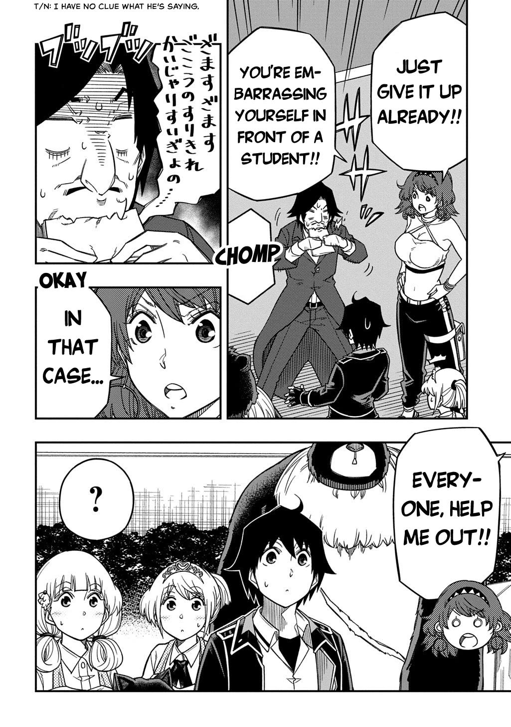 Exiled in a Class Trial for Poor Dexterity Chapter 37 page 9 - Chapter 37: That's What You Get, Scummy Vice Principal