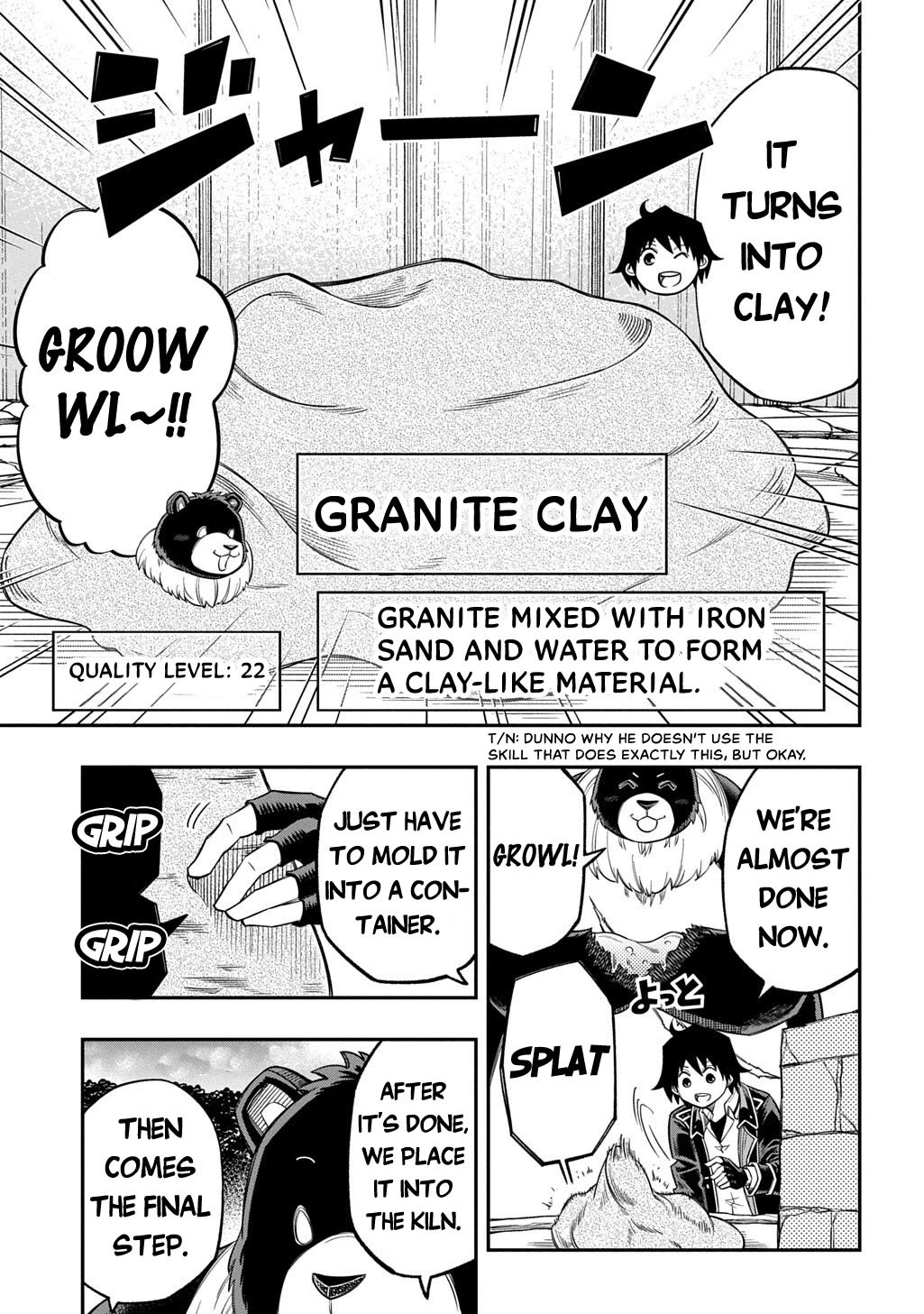 Exiled in a Class Trial for Poor Dexterity Chapter 39.1 page 14 - Chapter 39.1: Path to Pottery Begins With Choosing the Clay (Part 1)