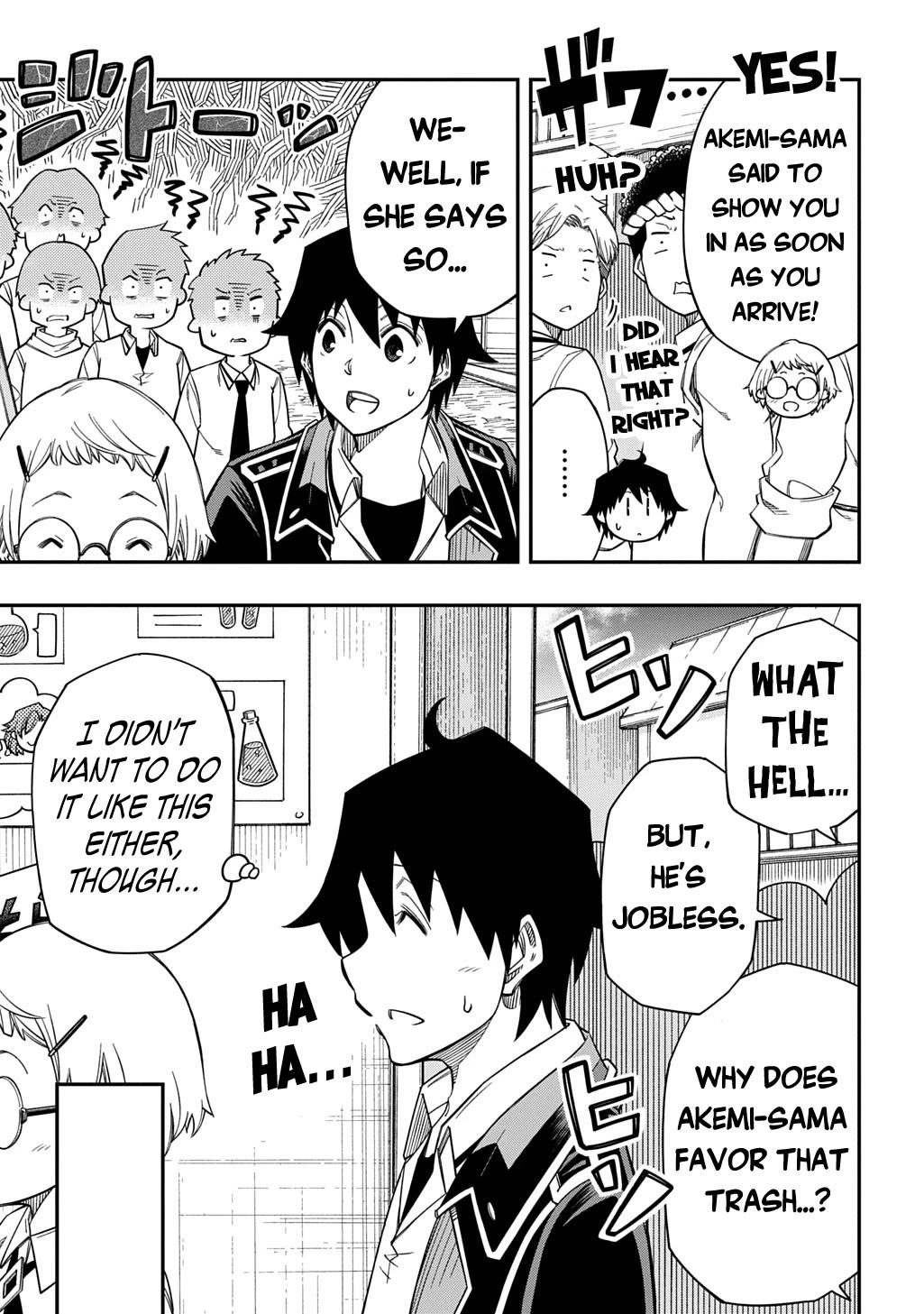 Exiled in a Class Trial for Poor Dexterity Chapter 40 page 8 - Chapter 40: A Maiden’s Heart Goes Wild