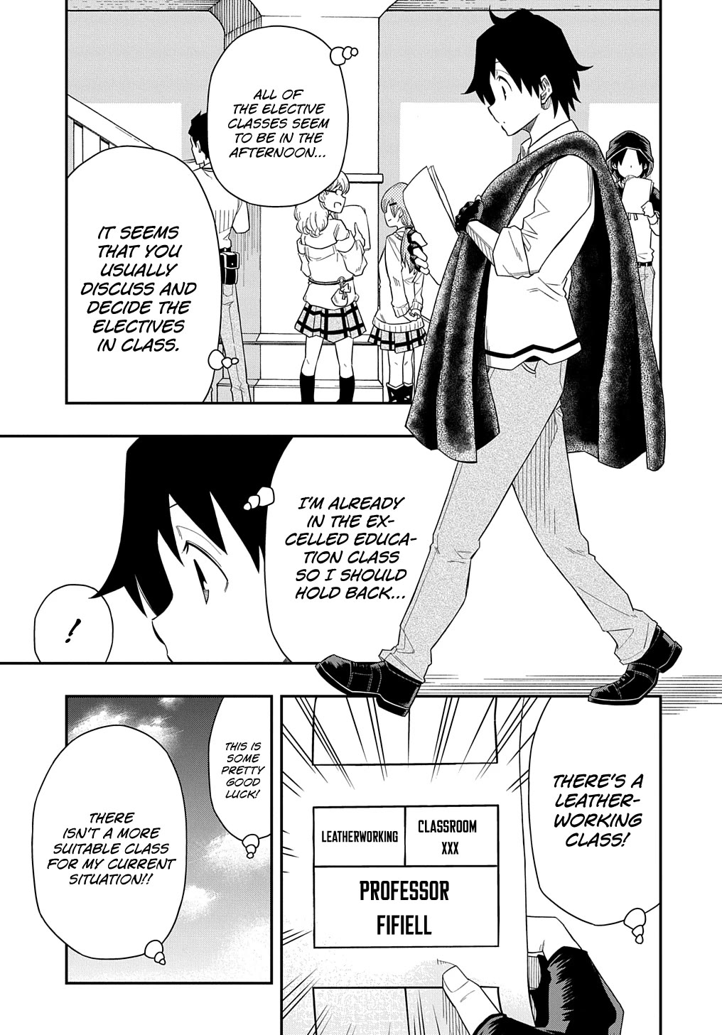 Exiled in a Class Trial for Poor Dexterity Chapter 6 page 33 - Chapter 6