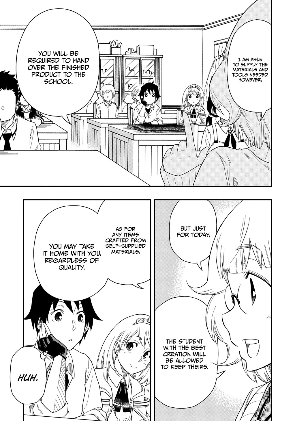 Exiled in a Class Trial for Poor Dexterity Chapter 7 page 15 - Chapter 7