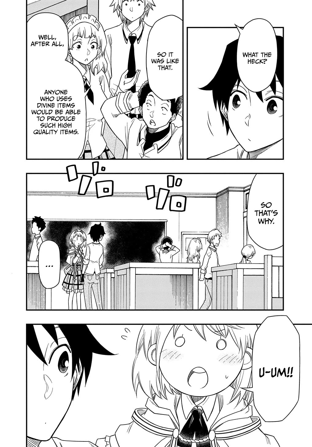 Exiled in a Class Trial for Poor Dexterity Chapter 8 page 7 - Chapter 8