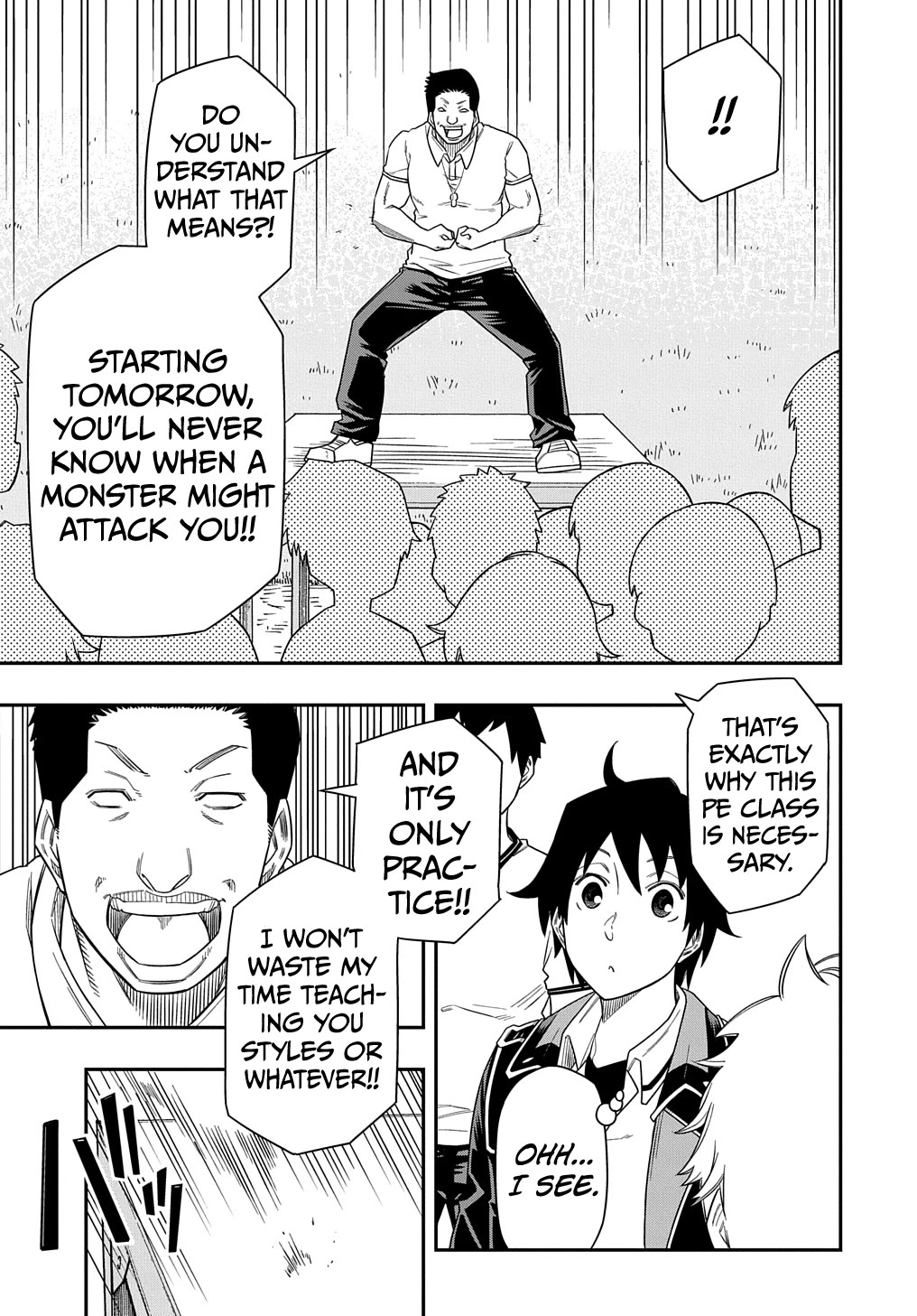 Exiled in a Class Trial for Poor Dexterity Chapter 9 page 13 - Chapter 9