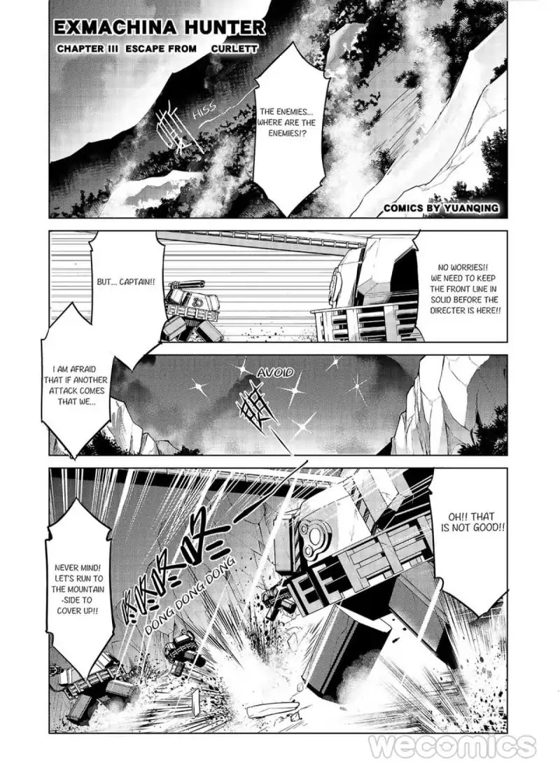 Exmachina Hunter Chapter 3 page 1 - Chapter 3