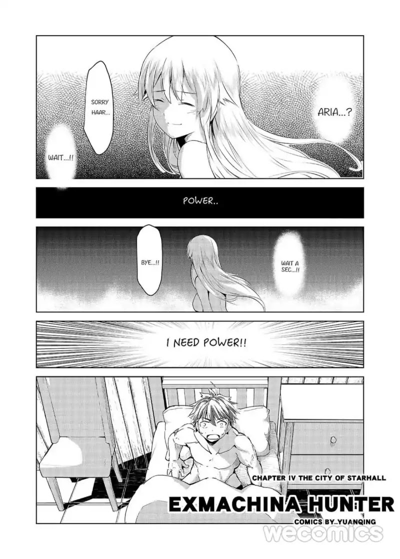 Exmachina Hunter Chapter 4 page 1 - Chapter 4