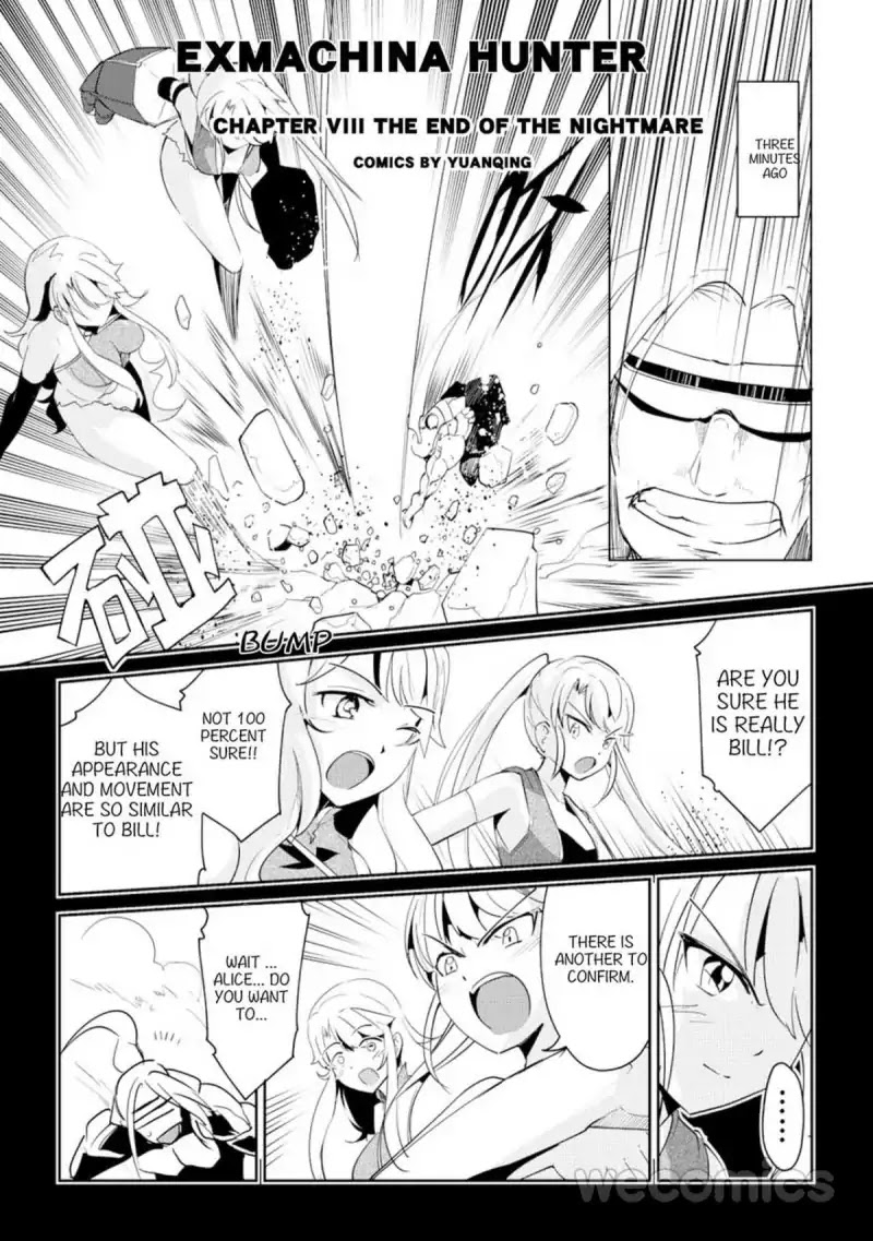 Exmachina Hunter Chapter 8 page 1 - Chapter 8