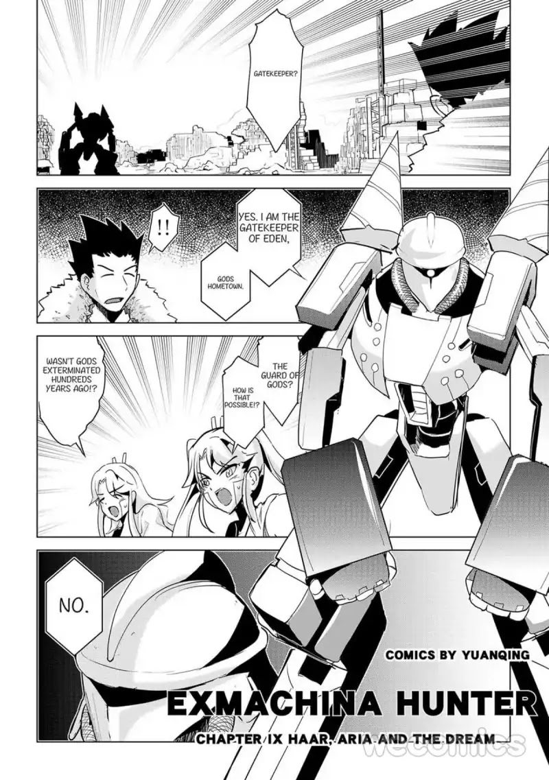 Exmachina Hunter Chapter 9 page 1 - Chapter 9