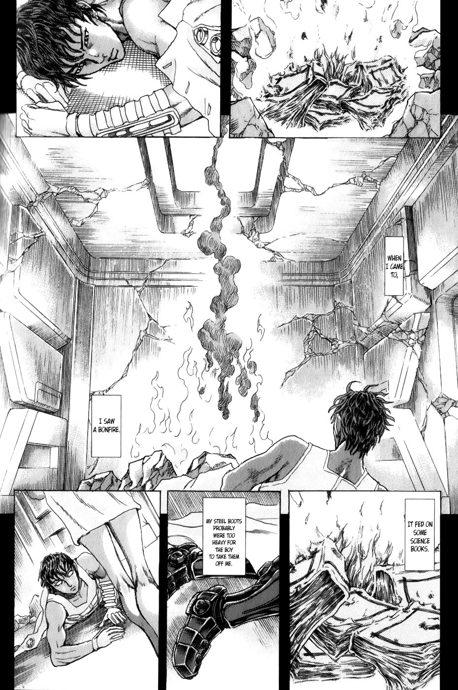 Exoskull Rei Chapter 11.2 page 13 - Chapter 11 v2 : Hell's Arc: Song 2 - Act 2