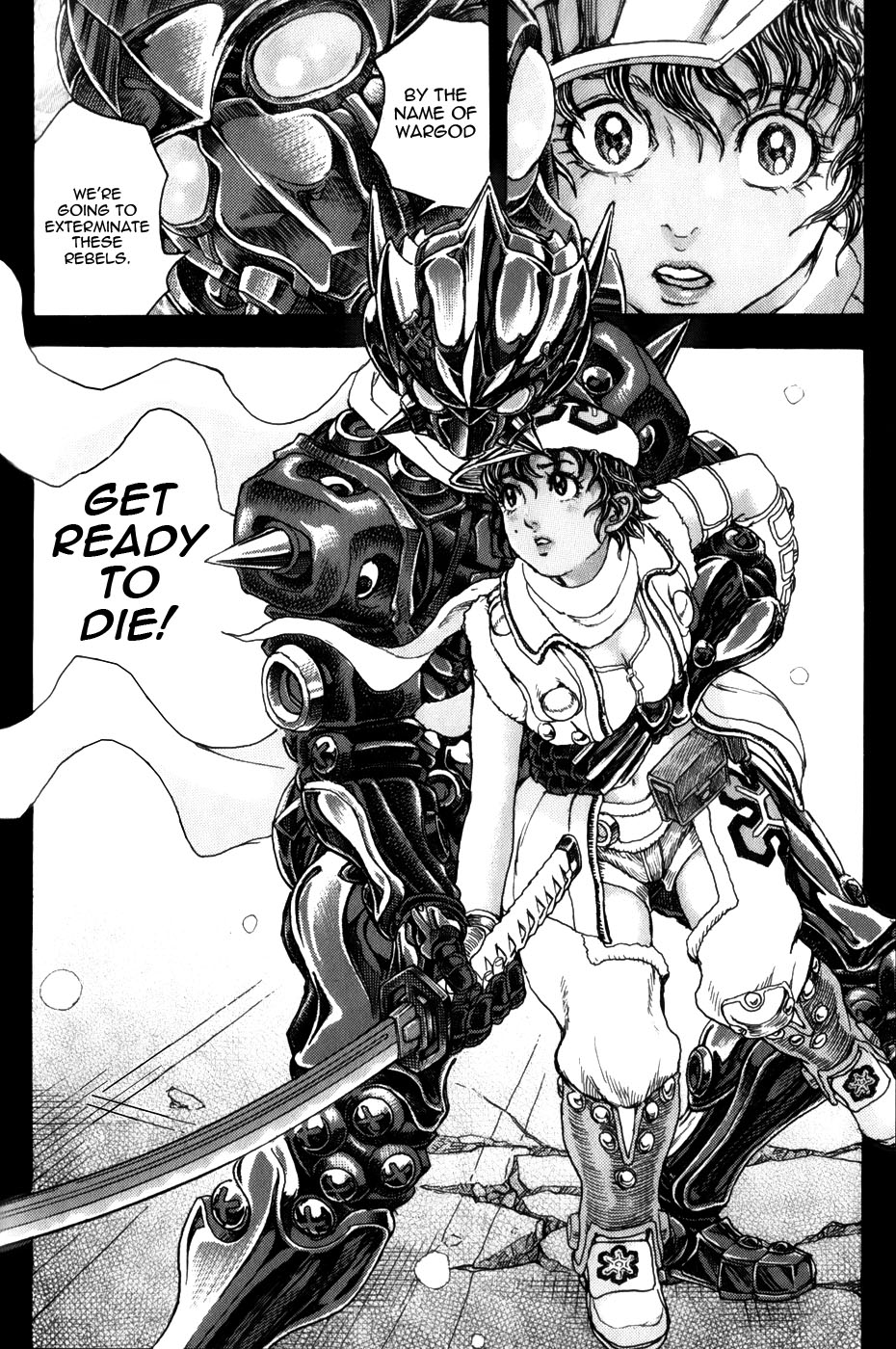 Exoskull Rei Chapter 13.2 page 14 - Chapter 13 v2 : Hell's Arc: Song 3 - Act 1