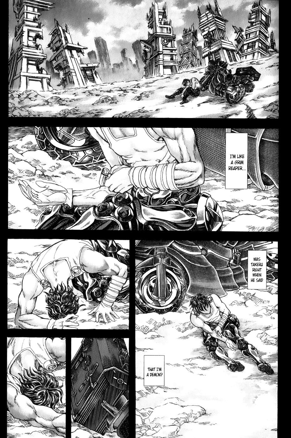Exoskull Rei Chapter 9.2 page 22 - Chapter 9 v2 : Hell's Arc: Song 1 - Act 7