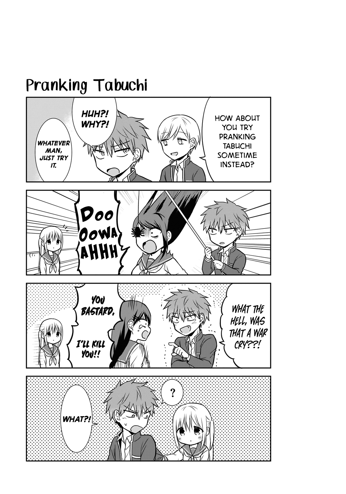 Expressionless Face Girl and Emotional Face Boy Chapter 10 page 10 - Chapter 10: The Battle Between Oota-Kun and Tabuchi-san
