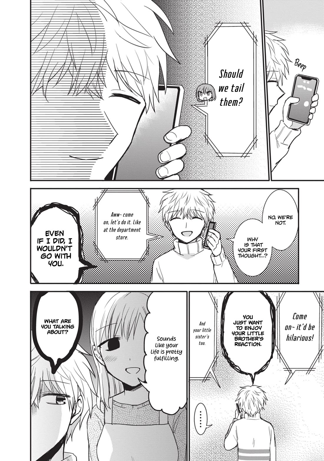 Expressionless Face Girl and Emotional Face Boy Chapter 111.5 page 3 - Chapter 111.5