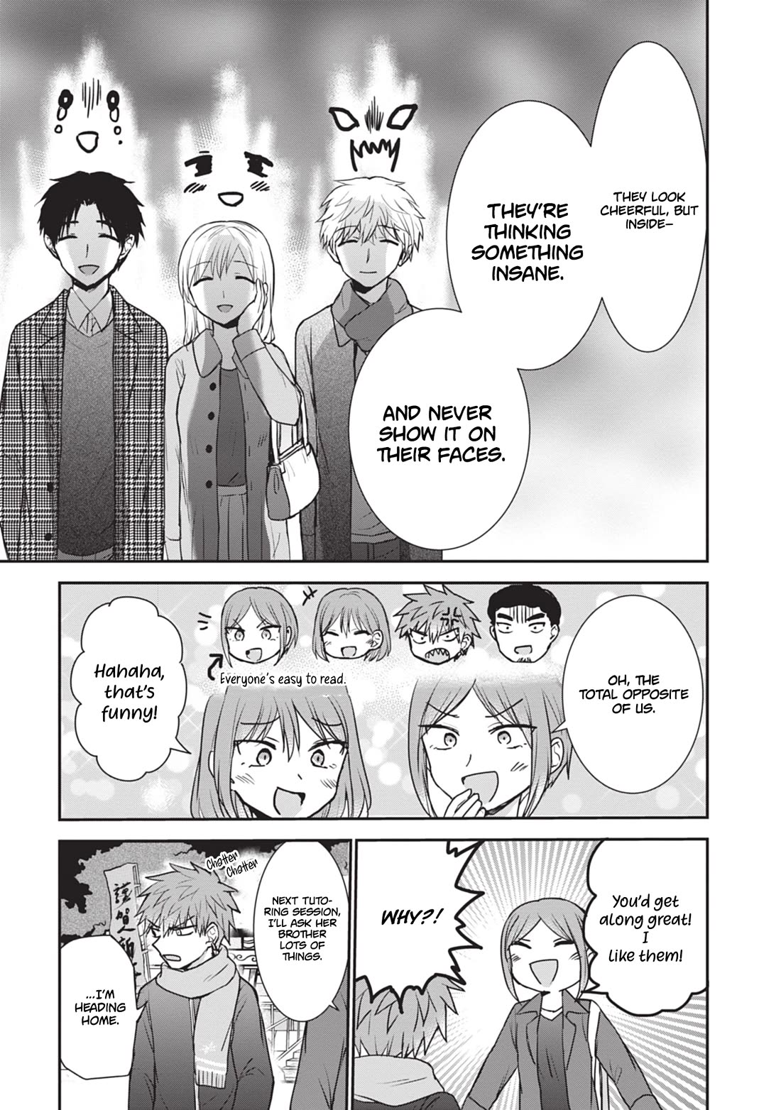 Expressionless Face Girl and Emotional Face Boy Chapter 114 page 6 - Chapter 114