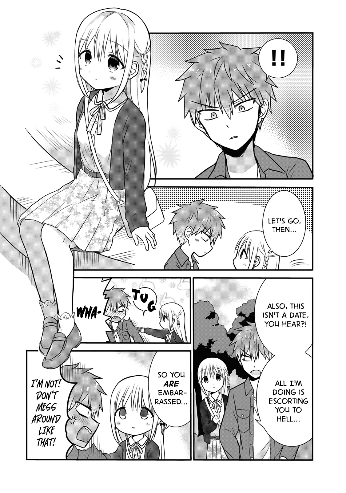 Expressionless Face Girl and Emotional Face Boy Chapter 12 page 4 - Chapter 12: Kashiwada-san On a Date with Oota-kun