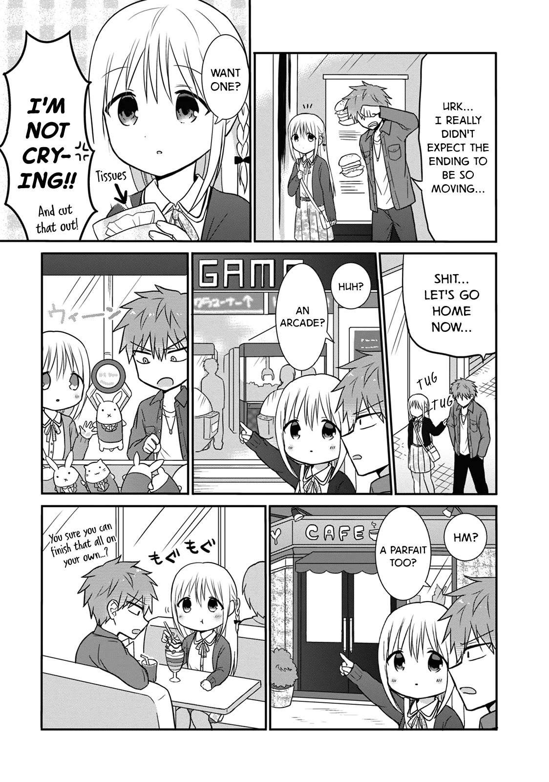 Expressionless Face Girl and Emotional Face Boy Chapter 12 page 8 - Chapter 12: Kashiwada-san On a Date with Oota-kun