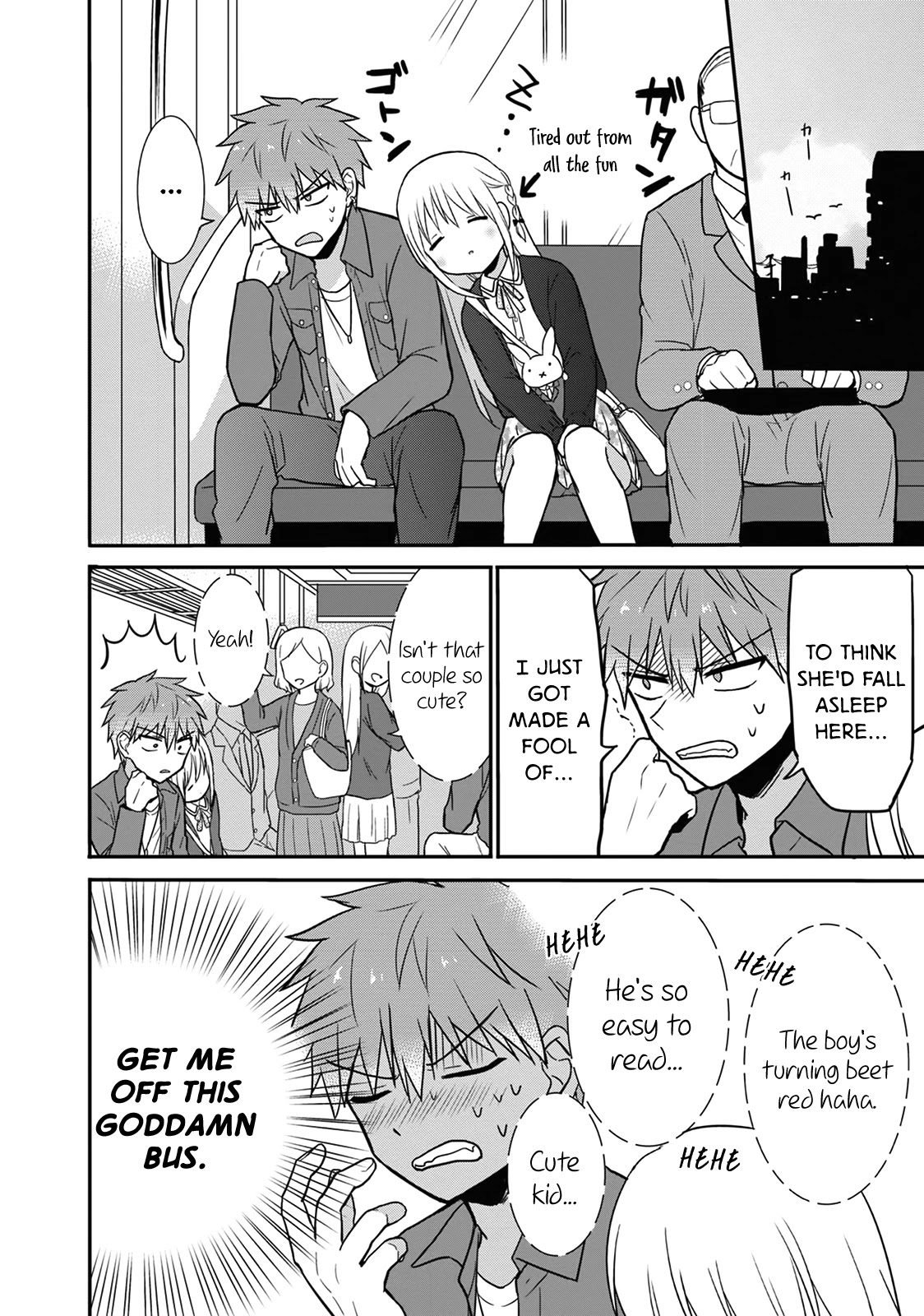 Expressionless Face Girl and Emotional Face Boy Chapter 12 page 9 - Chapter 12: Kashiwada-san On a Date with Oota-kun