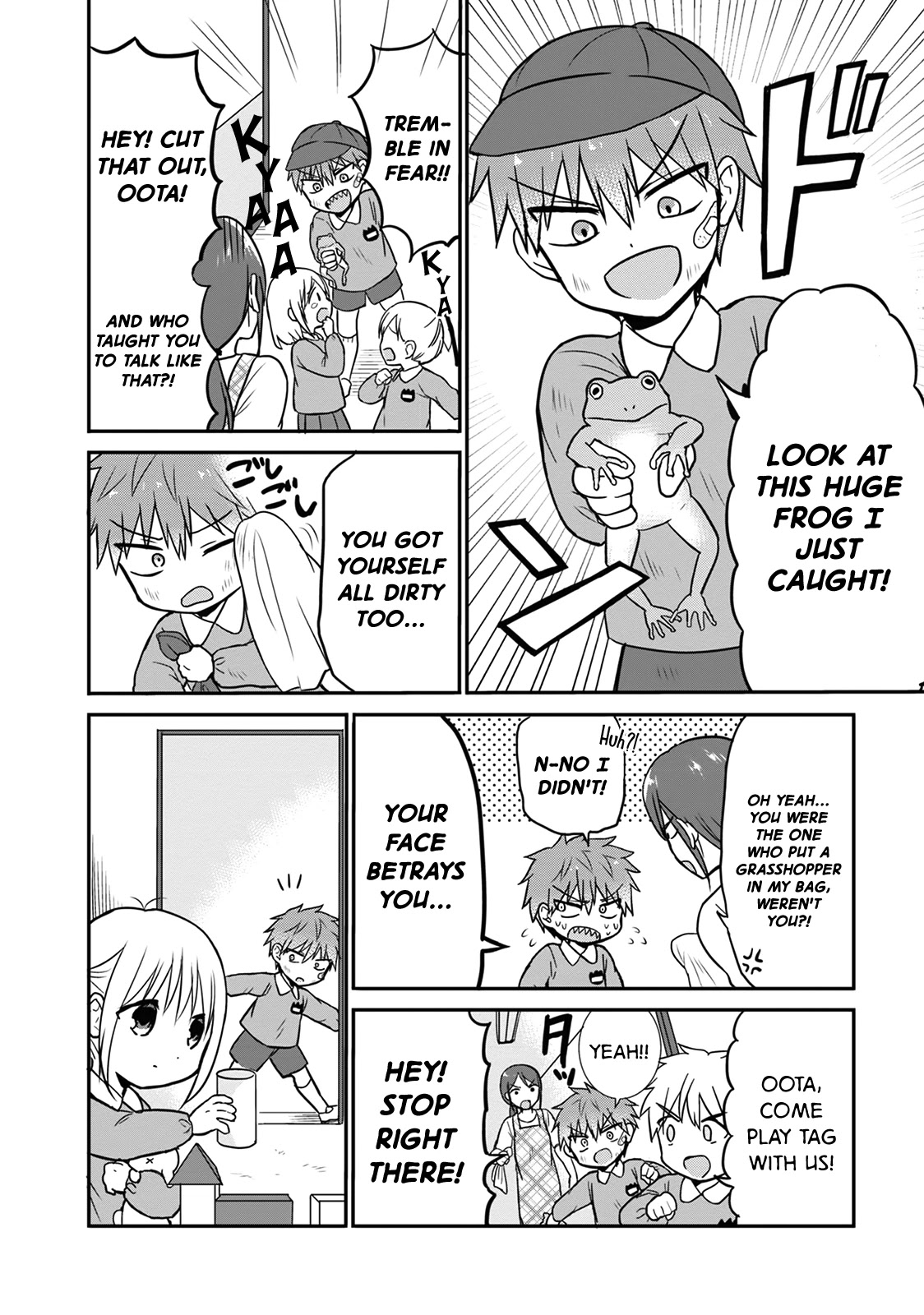 Expressionless Face Girl and Emotional Face Boy Chapter 13.5 page 2 - Chapter 13.5: Kashiwada-san's Kindergarten Memories