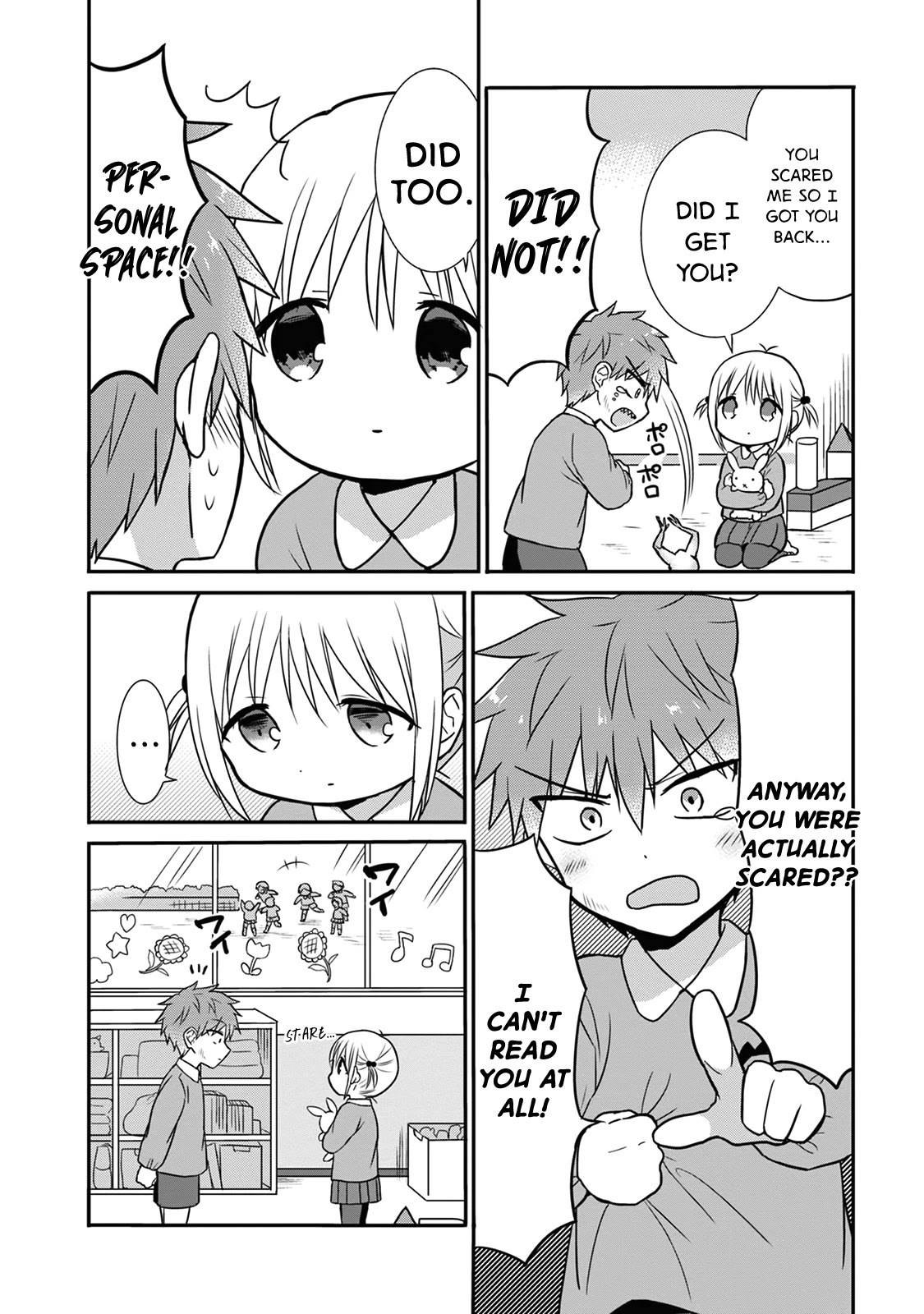 Expressionless Face Girl and Emotional Face Boy Chapter 13.5 page 4 - Chapter 13.5: Kashiwada-san's Kindergarten Memories