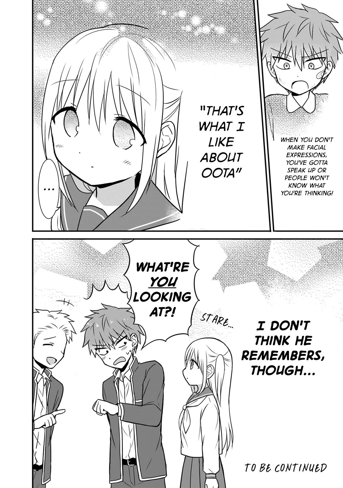 Expressionless Face Girl and Emotional Face Boy Chapter 13.5 page 8 - Chapter 13.5: Kashiwada-san's Kindergarten Memories