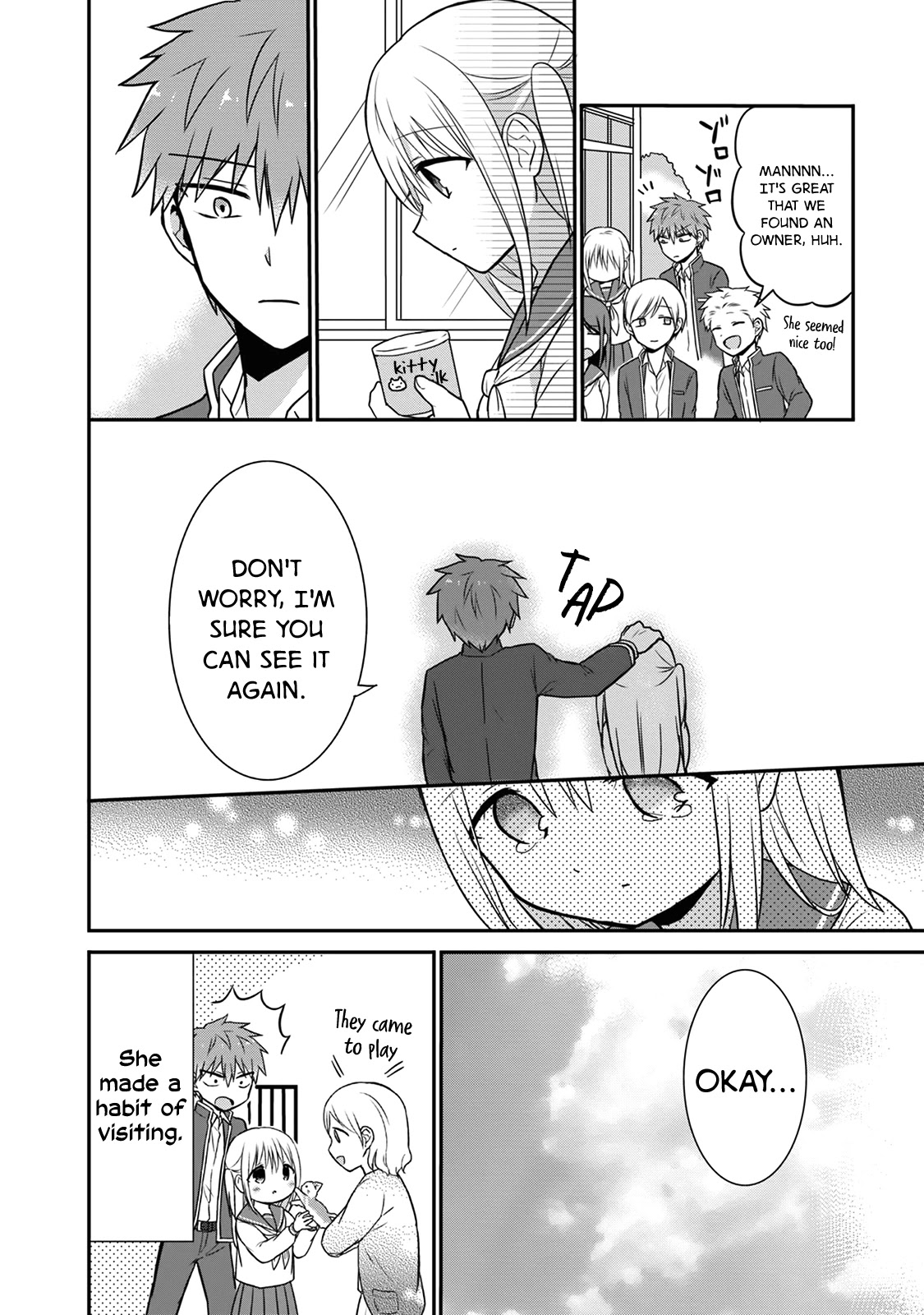 Expressionless Face Girl and Emotional Face Boy Chapter 13 page 8 - Chapter 13: Kashiwada-san and an Abandoned Cat
