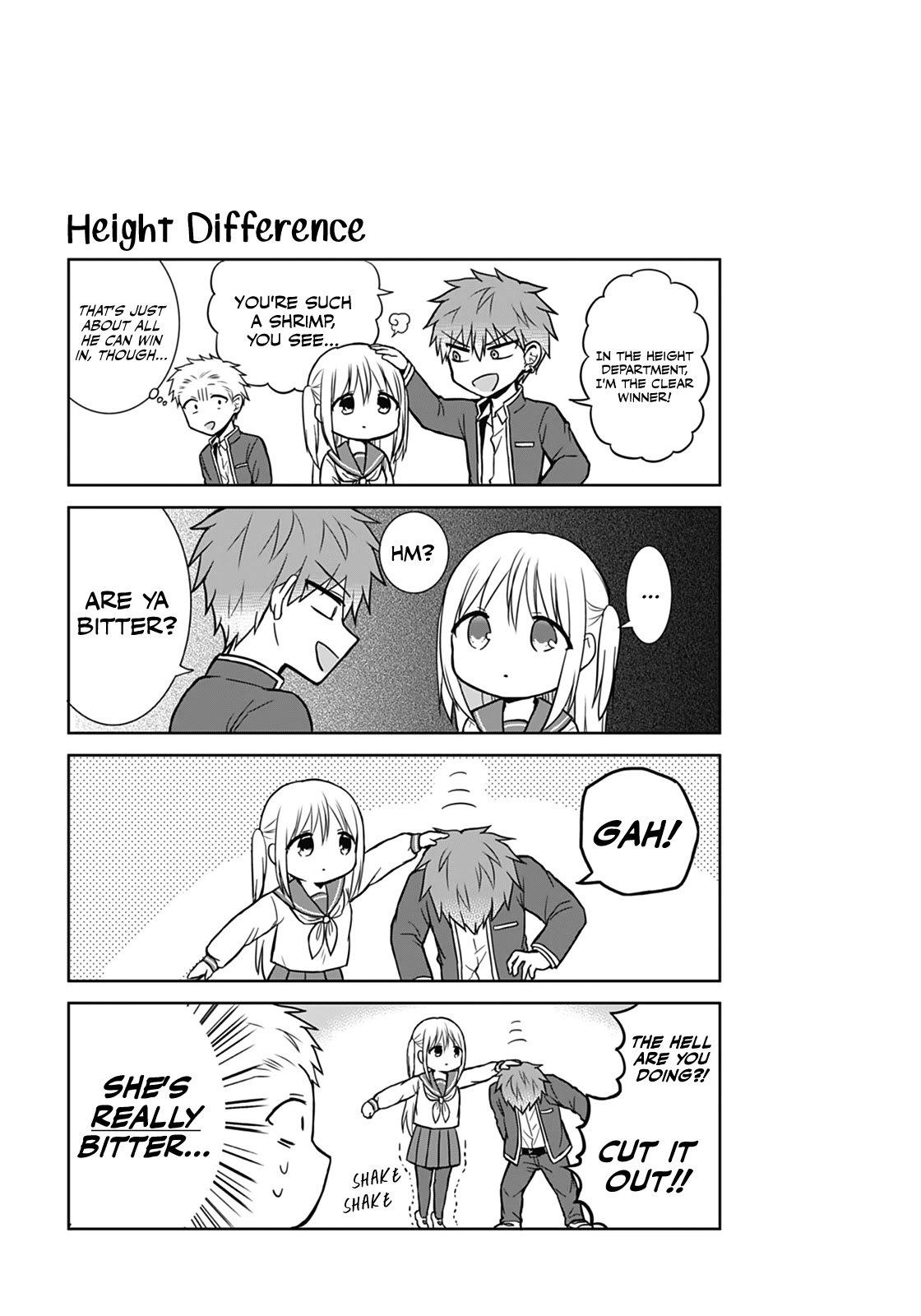 Expressionless Face Girl and Emotional Face Boy Chapter 14 page 12 - Chapter 14: Kashiwada-san's Birthday