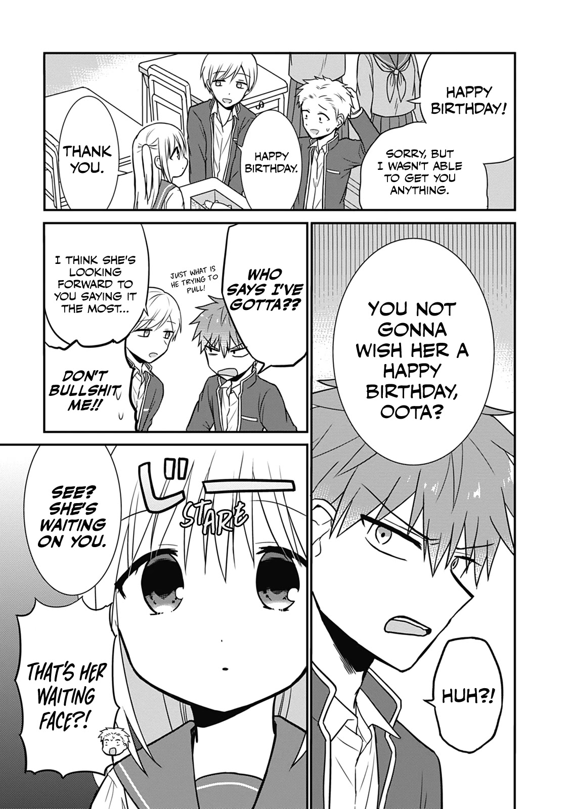 Expressionless Face Girl and Emotional Face Boy Chapter 14 page 6 - Chapter 14: Kashiwada-san's Birthday